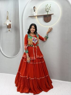 AK Creation is Launching Navratri Special Gamathi Work Lehenga choli