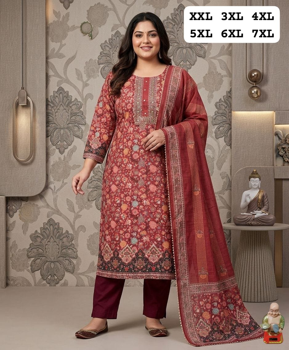 PRESENTING GOOD QUALITY GEORGETTE LONG KURTI WITH BEAUTIFUL FULLY EMBROIDERED GEORGETTE SHARARA - Image 2