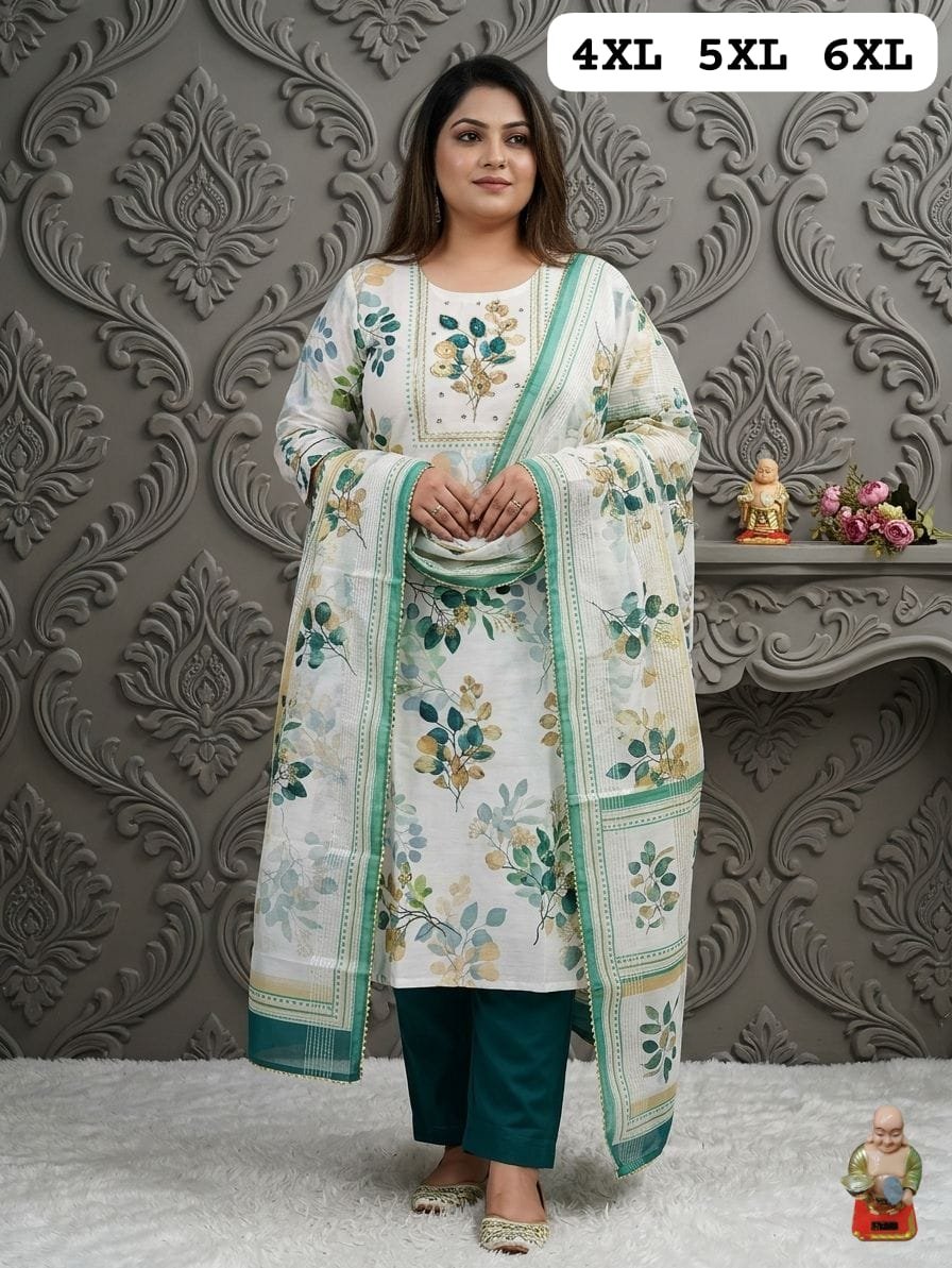 PRESENTING GOOD QUALITY GEORGETTE LONG KURTI WITH BEAUTIFUL FULLY EMBROIDERED GEORGETTE SHARARA - Image 12