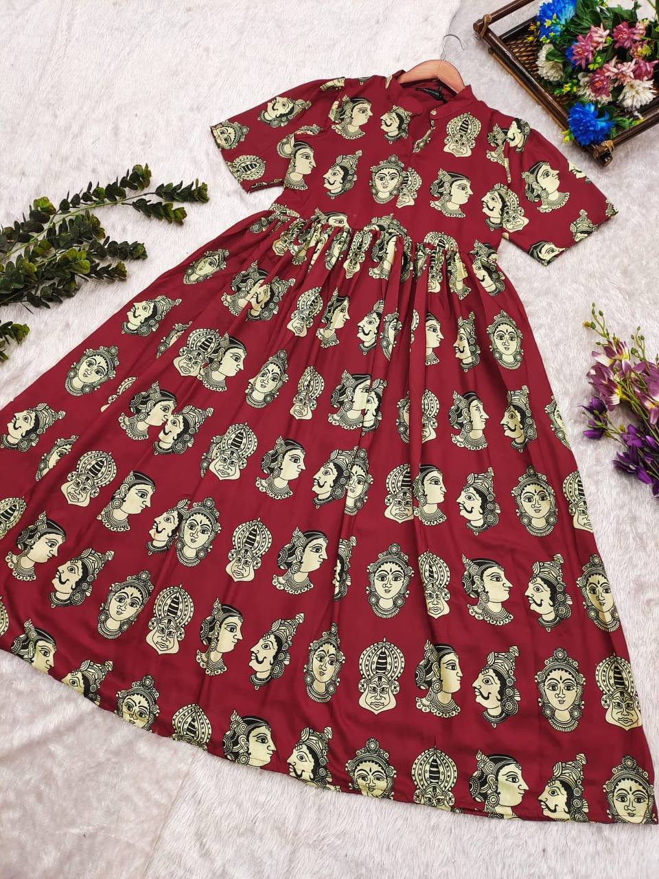 Introducing Beautiful prints of pure and rich Soft Cotton ! A Timeless Beauty Which Holds Elegance And Class a Perfect Attire For Any Casual To Formal Outing The Unique Pattern Adds To The Attention - Image 2