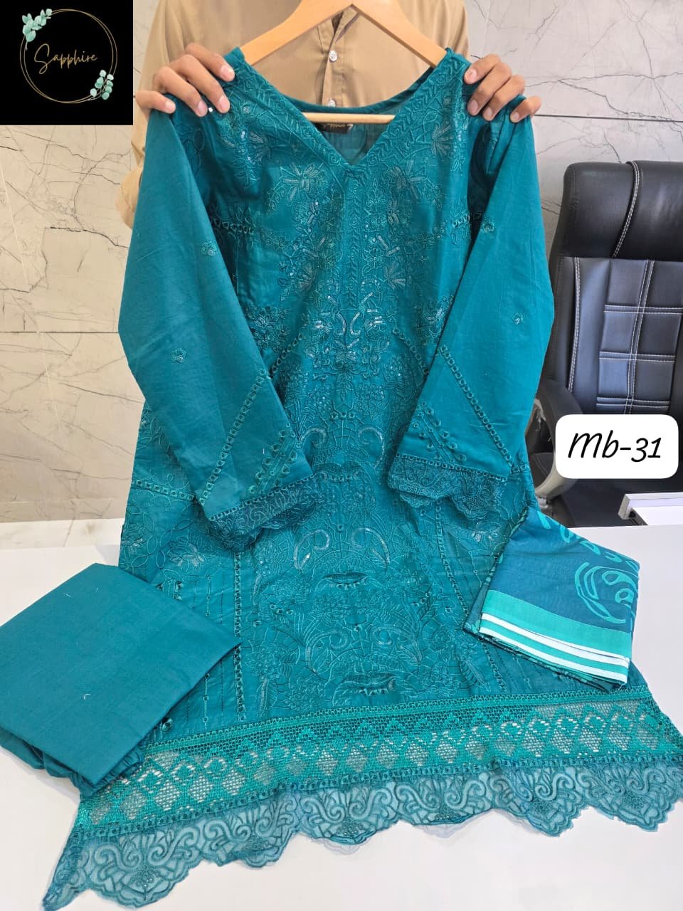SAPPHIRE EMBROIDERED MARIAB-31 - Image 4