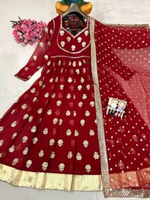 Alternative view of ENHANCE THE BEAUTY OF YOUR WARDROBE WITH THIS NEWLY LAUNCHED ANARKALI GOWN