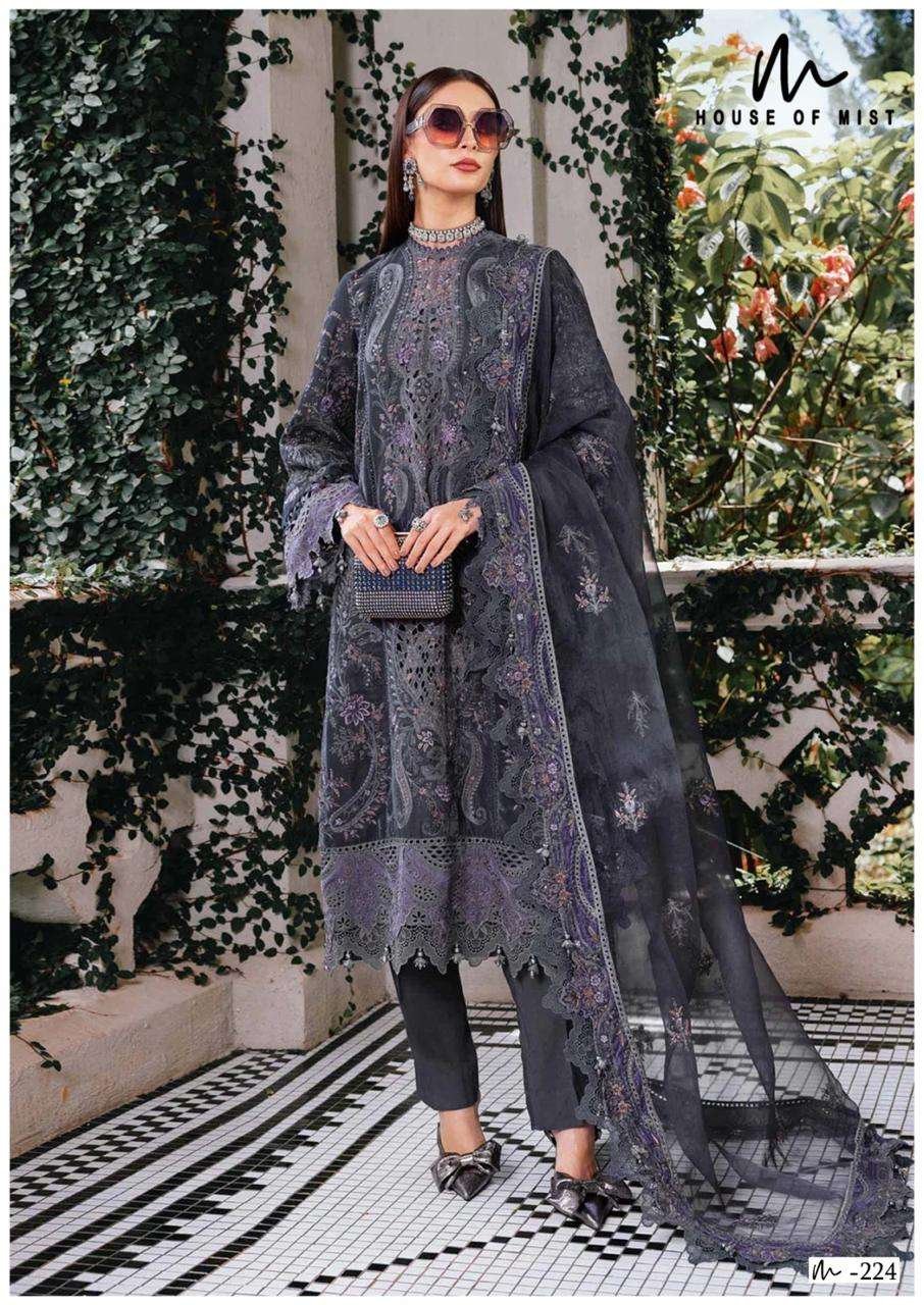 TODAY WE ARE EXPLORE ONE OF THE BEST CHARMING MULTIPLE DESIGNS A NEW STYLE BEST COLLECTION IN HOUSE OF MIST GHAZAL COTTON COLLECTION VOL.23 - Image 3