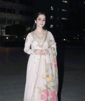 AK-Series New Designer Party Gown Pent & Dupatta Set
