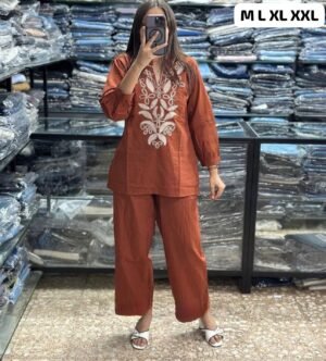 Alternative view of Elegant Cotton Co-ord Sets Collection*