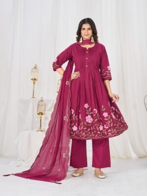 Anarkali Kurti Set