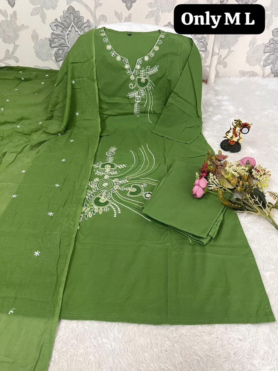 BEAUTIFUL KURTI WITH PANT & DUPATTA SET