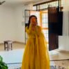 AK-Series New Designer Party Gown Pent & Dupatta Set