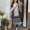 DESIGNER WEAR TRENDING TOP WITH PRINTED WORK WITH DAIMAND WORK WITH PANT AND DUPATTA