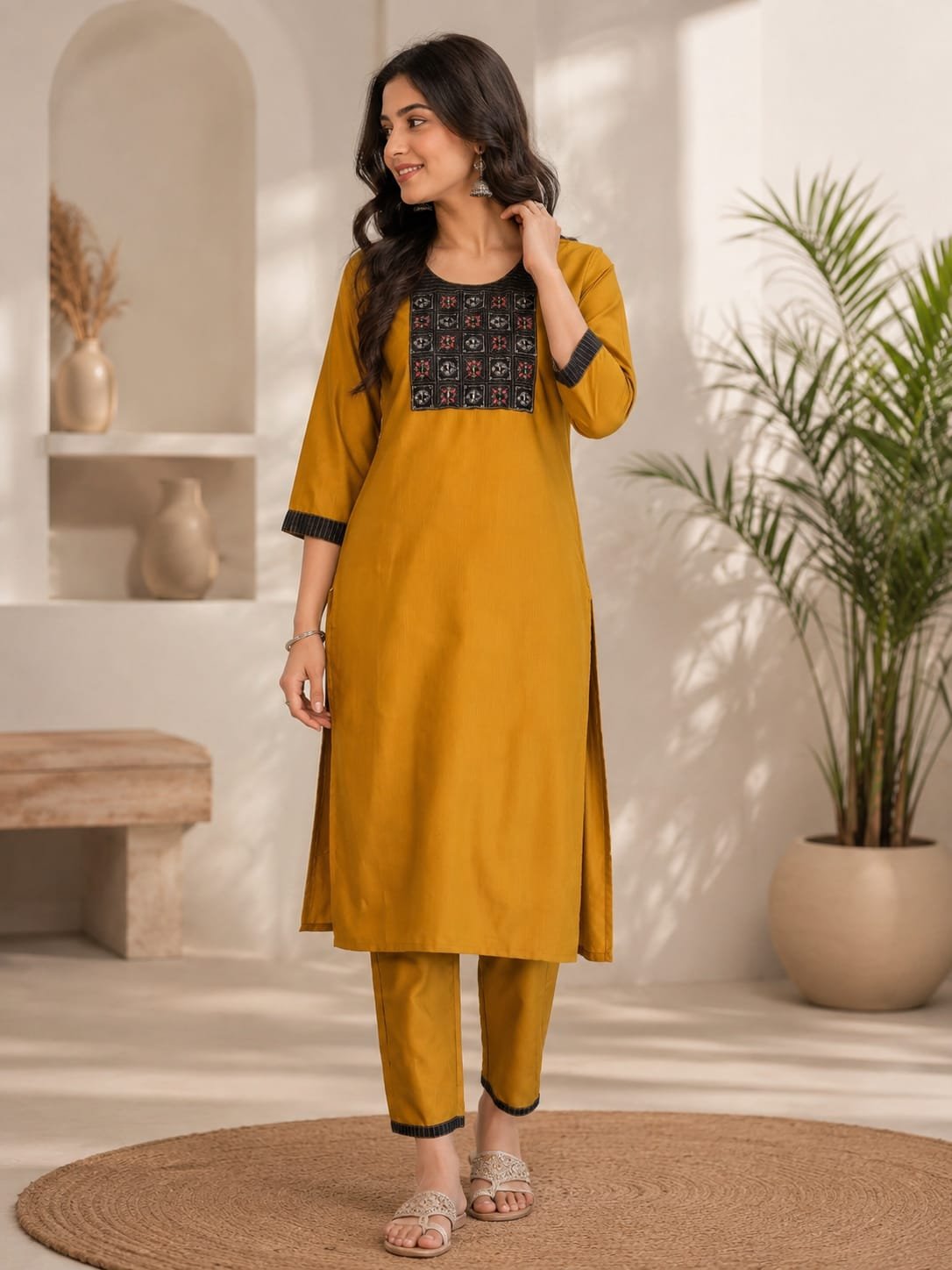Premium SALAB Cotton Kurti Set