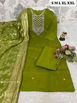Stunning 3-Piece Festive Salwar Suit Set