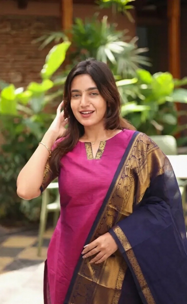 Introducing New Kanchi Cotton Trendy Kurta Dupatta Set (2 Piece) - Image 2