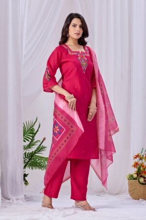 Top fabric Roman WITH EMB. WORK