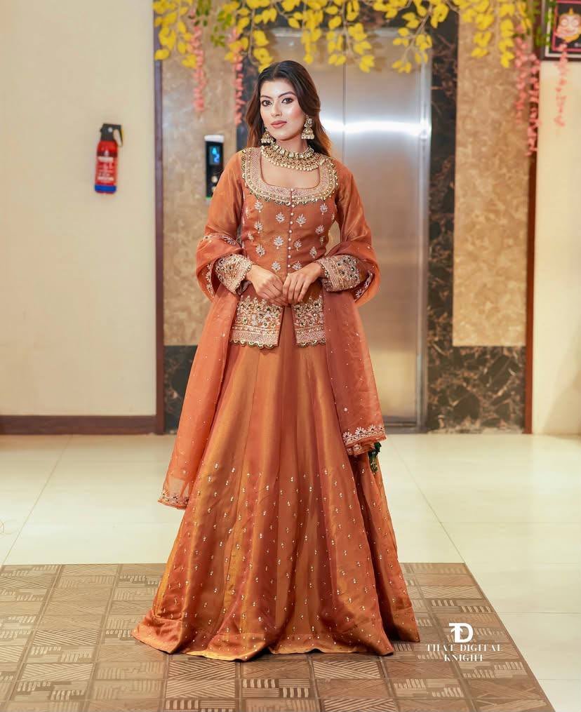 New Designer Party Top Lehenga & Dupatta Set