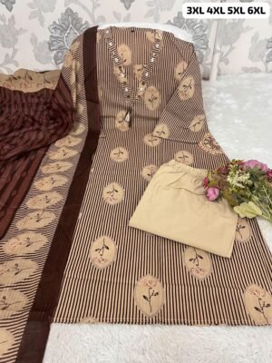 Featuring beautiful Heavy Suit Set which is beautifully decorated with weaving and  embroidery with matching pants and  dupatta.*