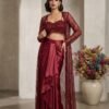 REAL MODLING OF PARTY WEAR WESTERN PAIR FROM LOOMEERA