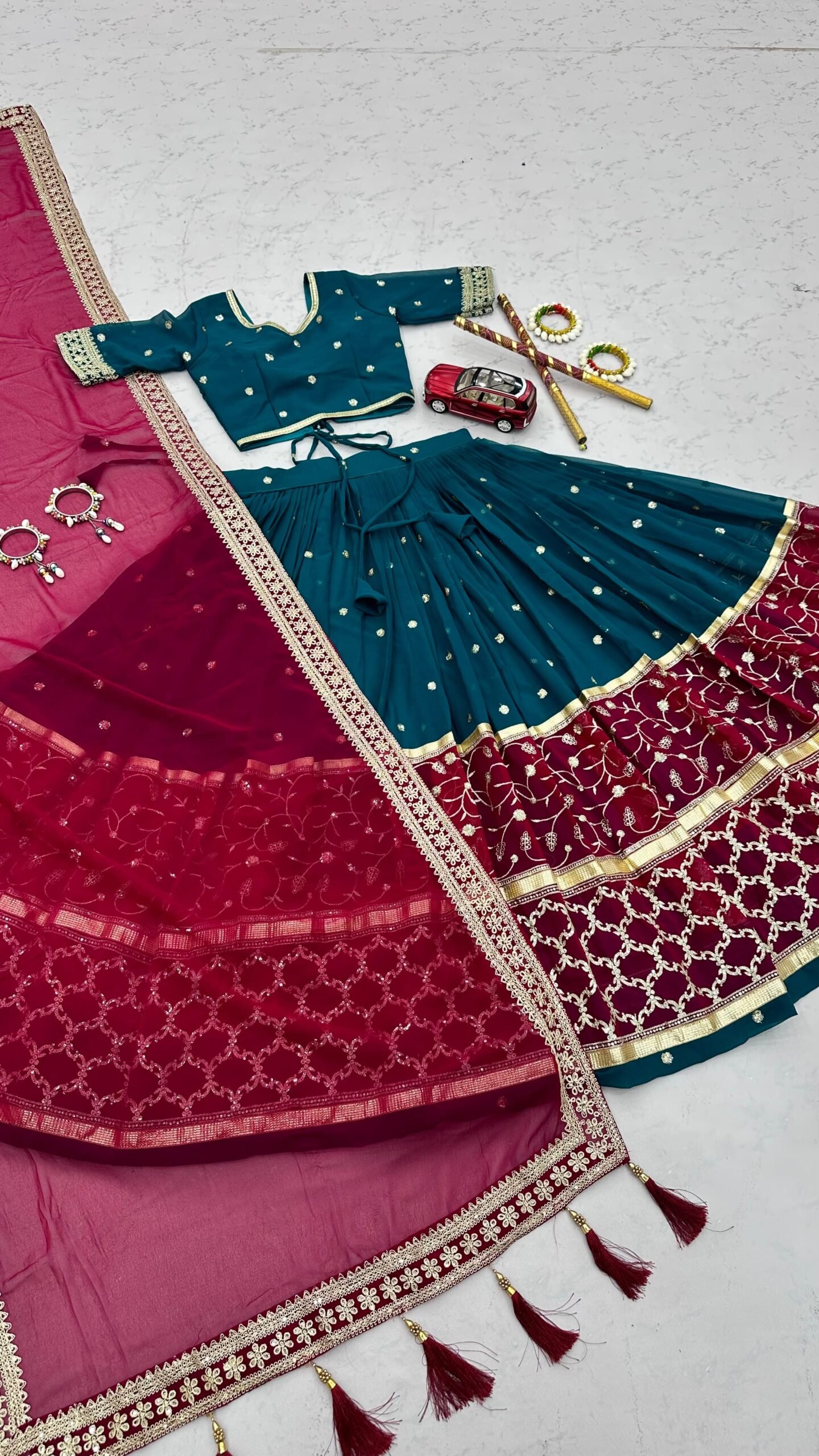 AK Creation is Launching Navratri Special vintage Lehenga Choli - Image 2