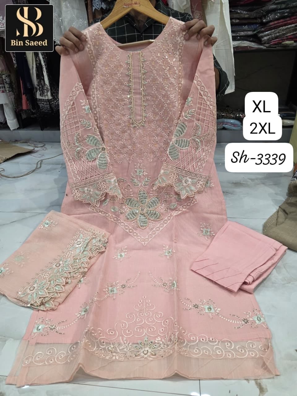BIN SAEED PRESEND NEW SERIES OF READYMADE ORIGINAL SUITS - Image 2