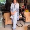 NEW ĐĚSIGNER PARTY WEAR  TOP AND FARSI SALVAR . WITH FANCY DUPPATA AND EMBROIDERY WORK