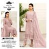 Heavy Faux Georgette With Heavy Embroidery Front And Back