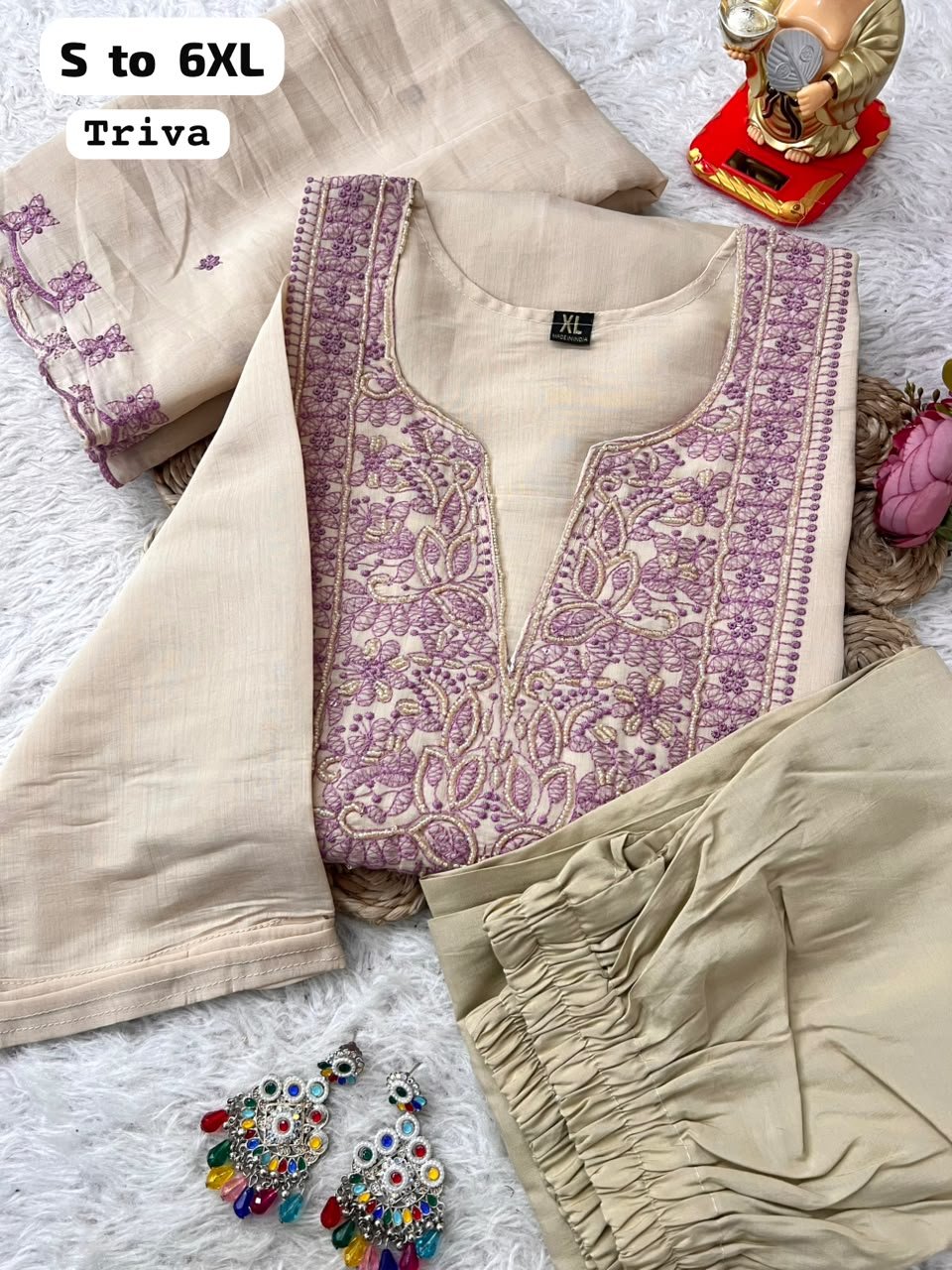 Bring a touch of timeless elegance to your wardrobe with our latest masterpiece! Perfect for hot summer days, office wear, or festive gatherings. - Image 2