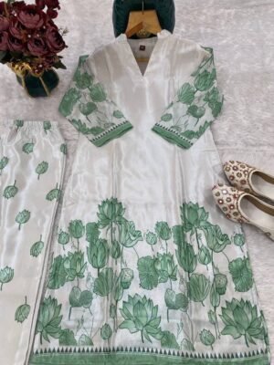 Alternative view of AK collection is Launching New Festival  kurti pant