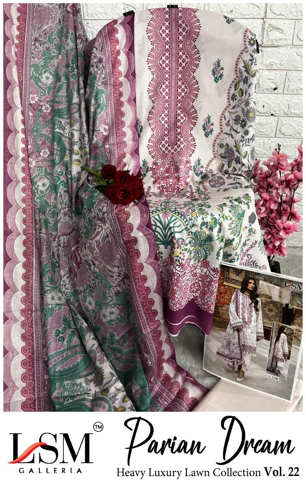 PARIAN DREAM HEAVY LUXURY LAWN COLLECTION VOL - Image 7