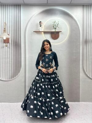 AK Creation is Launching Navratri Special Hand Work Lehenga choli
