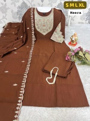 New Launch: Elegant Kurti Pant Dupatta Set