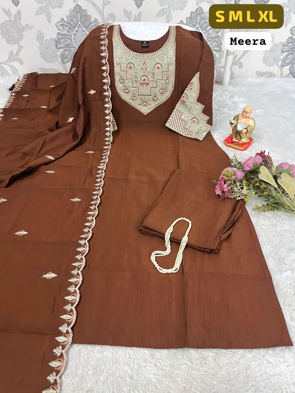 New Launch: Elegant Kurti Pant Dupatta Set