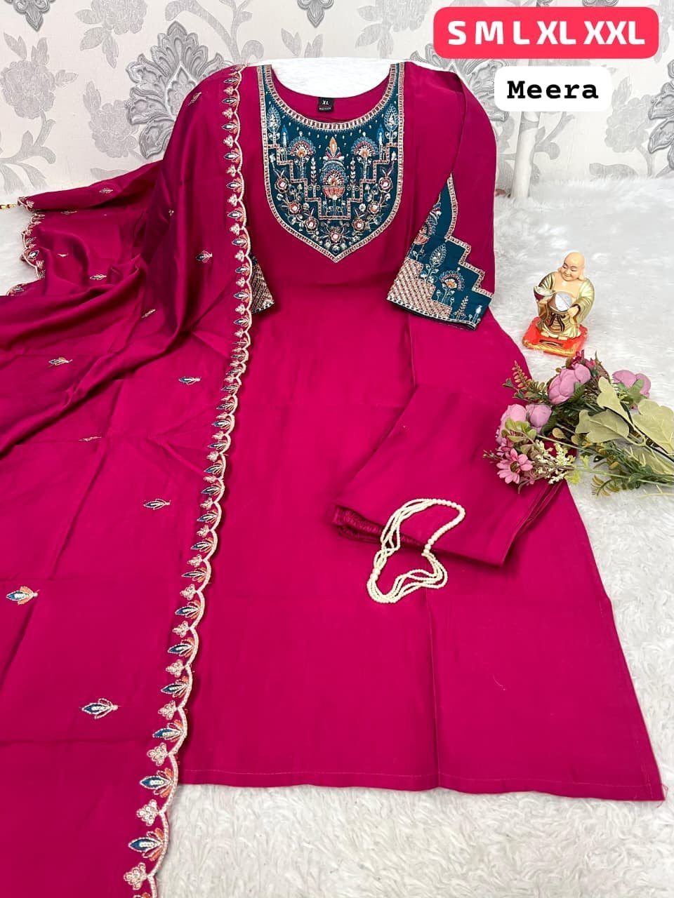New Launch: Elegant Kurti Pant Dupatta Set - Image 3