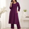 A New Kurti plazo collection with new pattern Ton to ton work