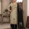 THIS SUMMER SEASON WEAR OUR BEAUTIFUL EMBROIDERED PAKISTANI PLAZZO SET 