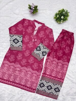Alternative view of New Launching co-ord set summer collection