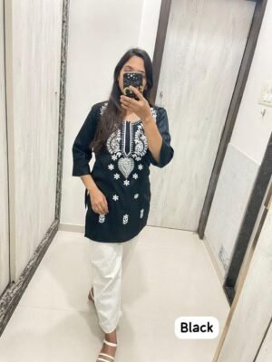Alternative view of launching best selling short kurtas