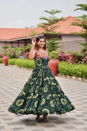 AK Creation is Launching Navratri Special Gamathi Work Gown