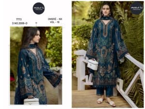 COTTON WITH HEAVY EMBROIDERY WORK