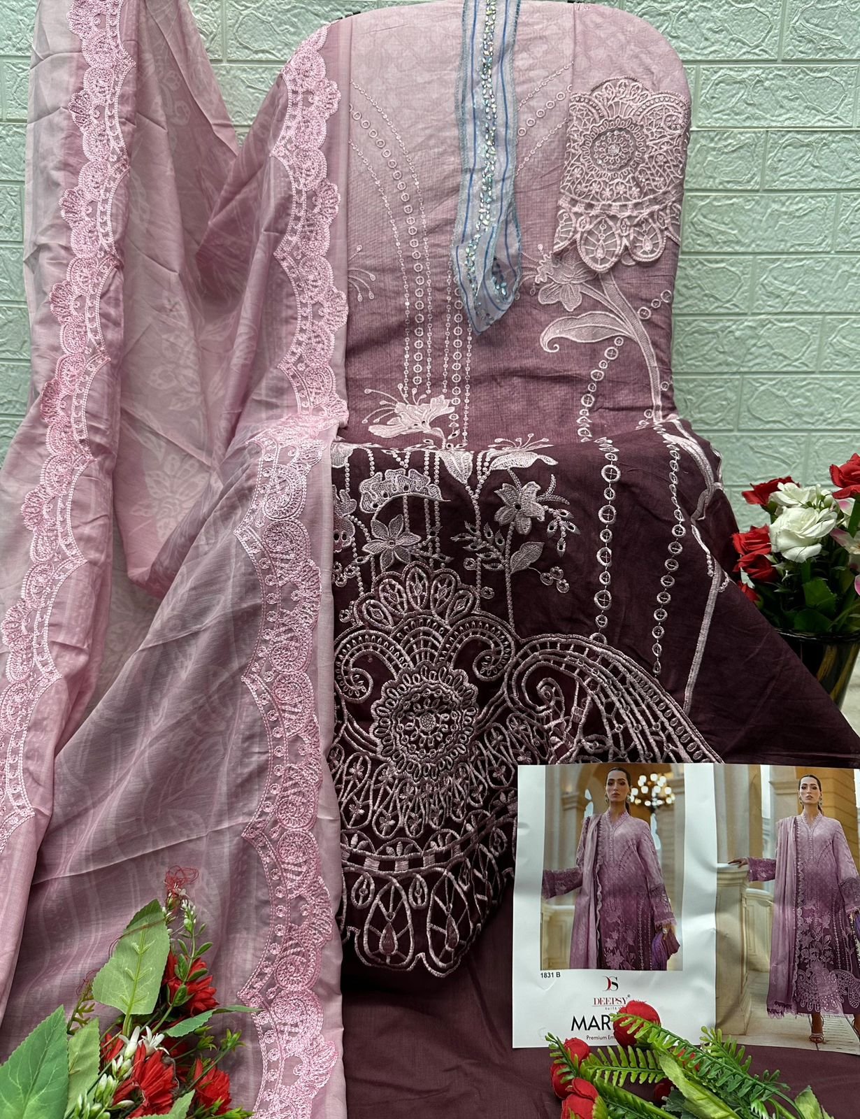 Hit Deisgn of Maria B Premium Embroidered by DEEPSY SUITS - Image 2