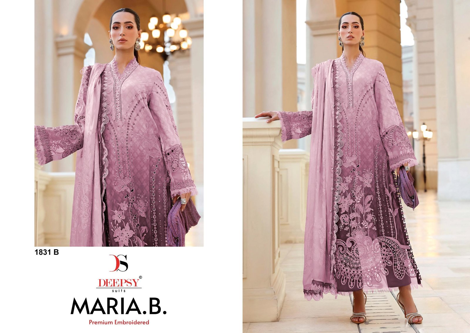 Hit Deisgn of Maria B Premium Embroidered by DEEPSY SUITS