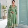Heavy Premium Silk With Heavy Embroidery Sequence Codding Work.