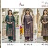 Top pure maslin digital print with aari & handwork 