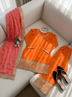 Alternative view of Crafted in Classy Tones with Premium Fabric & Detailing