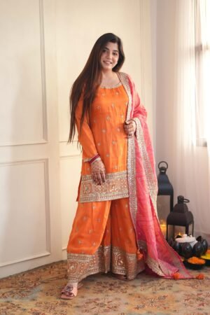 Crafted in Classy Tones with Premium Fabric & Detailing