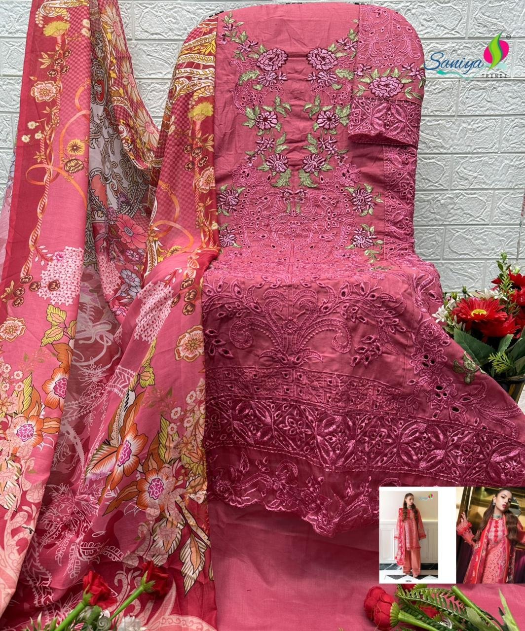 COTTON WITH CHIKANKARI EMBROIDERED - Image 4