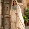 Series New Designer Party Sharara Suit & Dupatta Set 