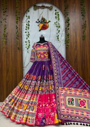 Alternative view of AK SERIES PRESENTING NEW  TRENDING NAVRATRI  SPECIAL CHANIYA CHOLI