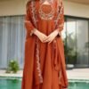 NEW BEUTIFUL HEAVY FULLY STITCHIED ANARKALI SUIT