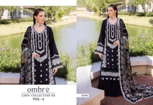 Top pure cotton with heavy embroidery 
