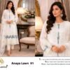 CAMBRIC COTTON With heavy Embroidery work and sequnace work With Heavy KHATLI WORK
