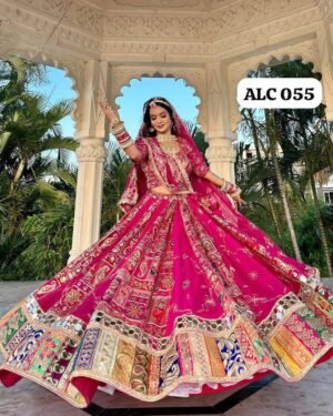 PRESENTING NEW DESIGNER NAVRATRI SPECIAL PRINTED LAHENGA CHOLI